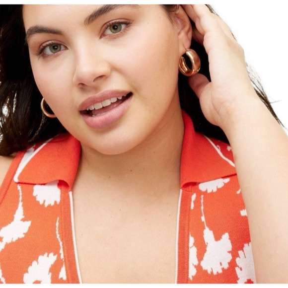 Diane Von Furstenberg x Target Wrap Dress 3X Sleeveless‎ Sweater Knit Midi Fall - Picture 4 of 14